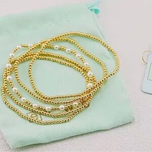 Elegant Gold Beaded Necklace